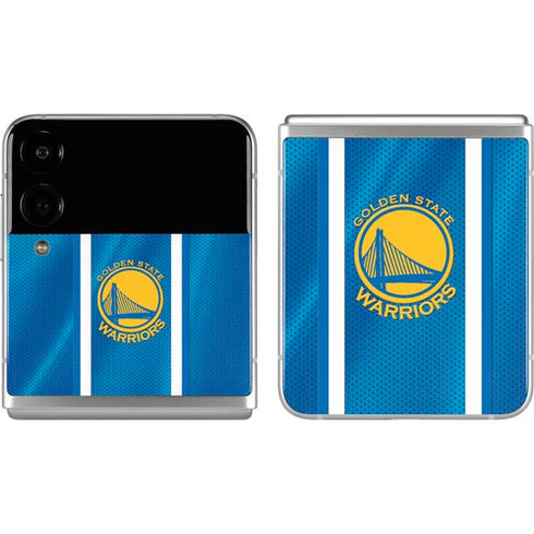 NBA Golden State Warriors Jersey Galaxy Z Flip4 5G Skin